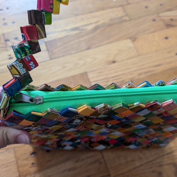 Y2K Recycled Candy Wrapper Purse - Picture 8 of 8